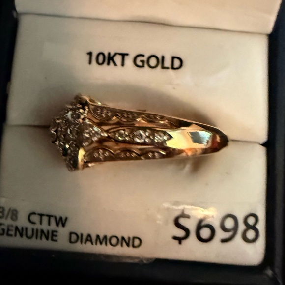 KEEPSAKE the Label Yellow Gold 3/8 CTTW Diamond Ring - Picture 4 of 8